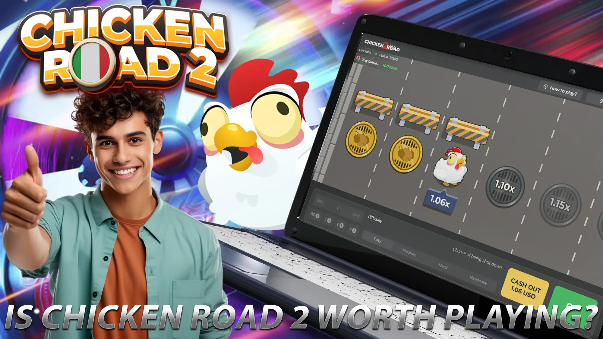 Chicken Road 2 è ideale sia per i principianti che per i giocatori esperti.